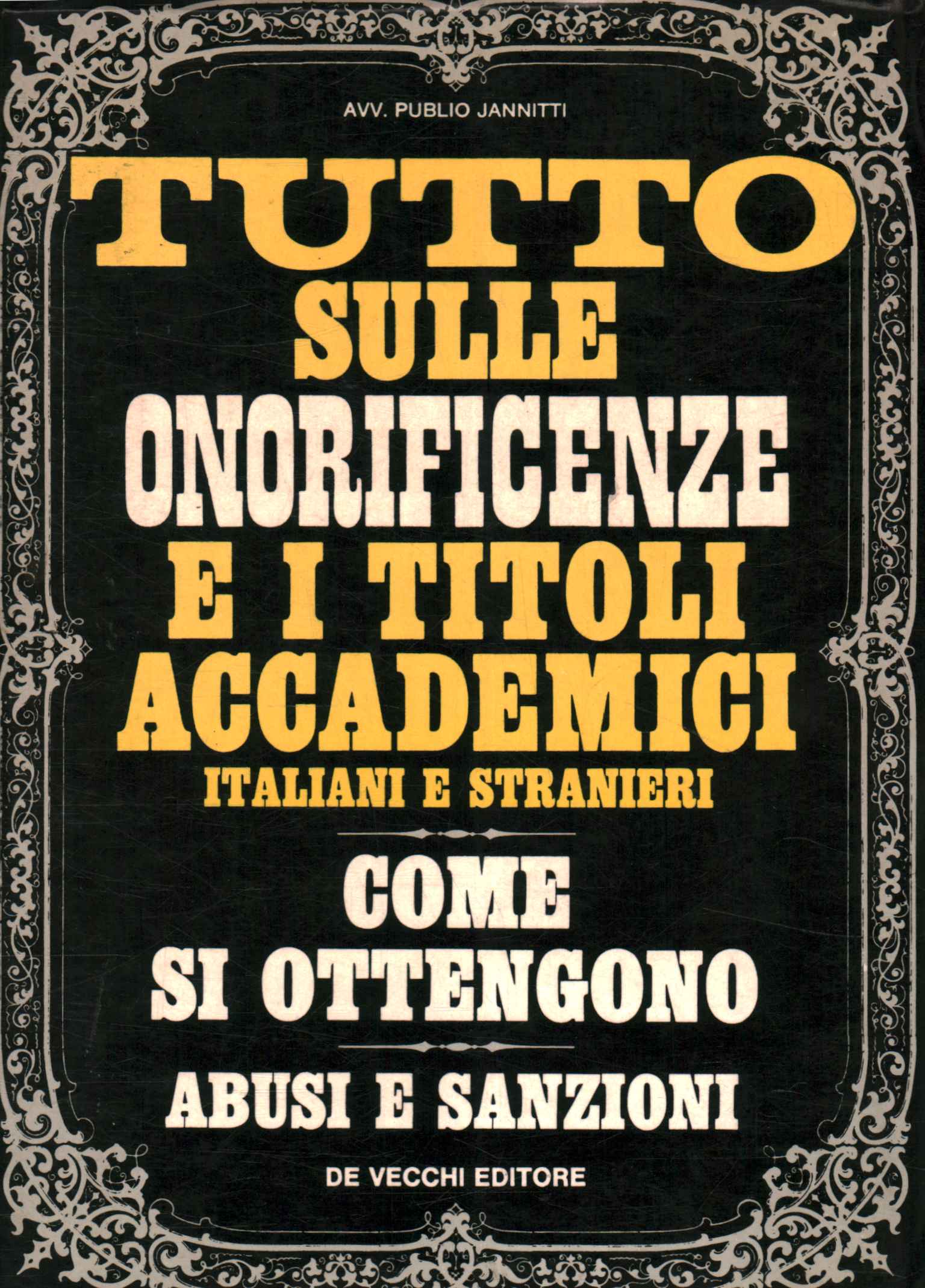 Tutto sulle onorificenze e i titoli ac