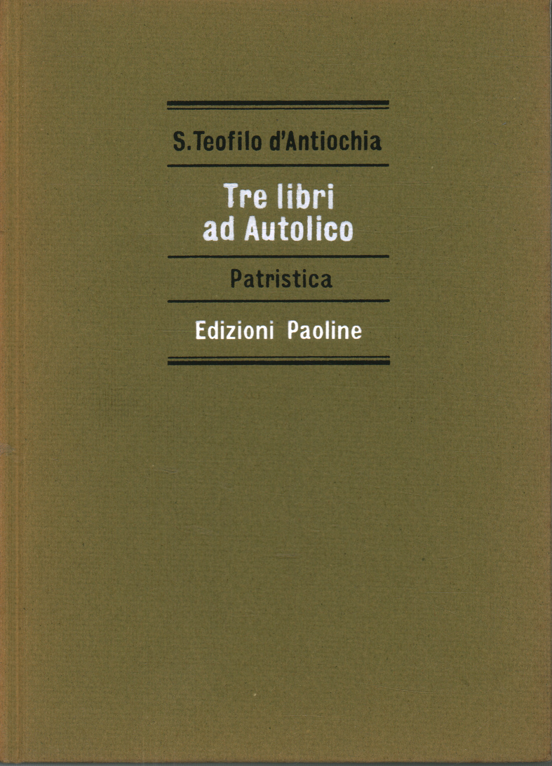 Tre libri ad Autolico