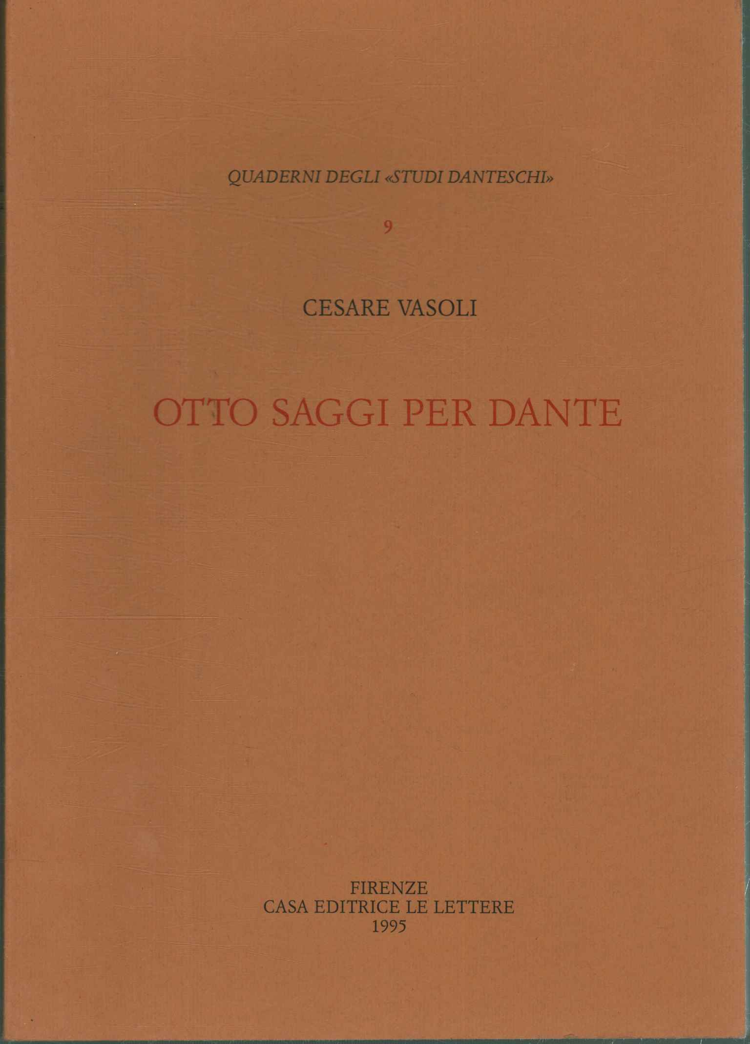 Otto saggi per Dante