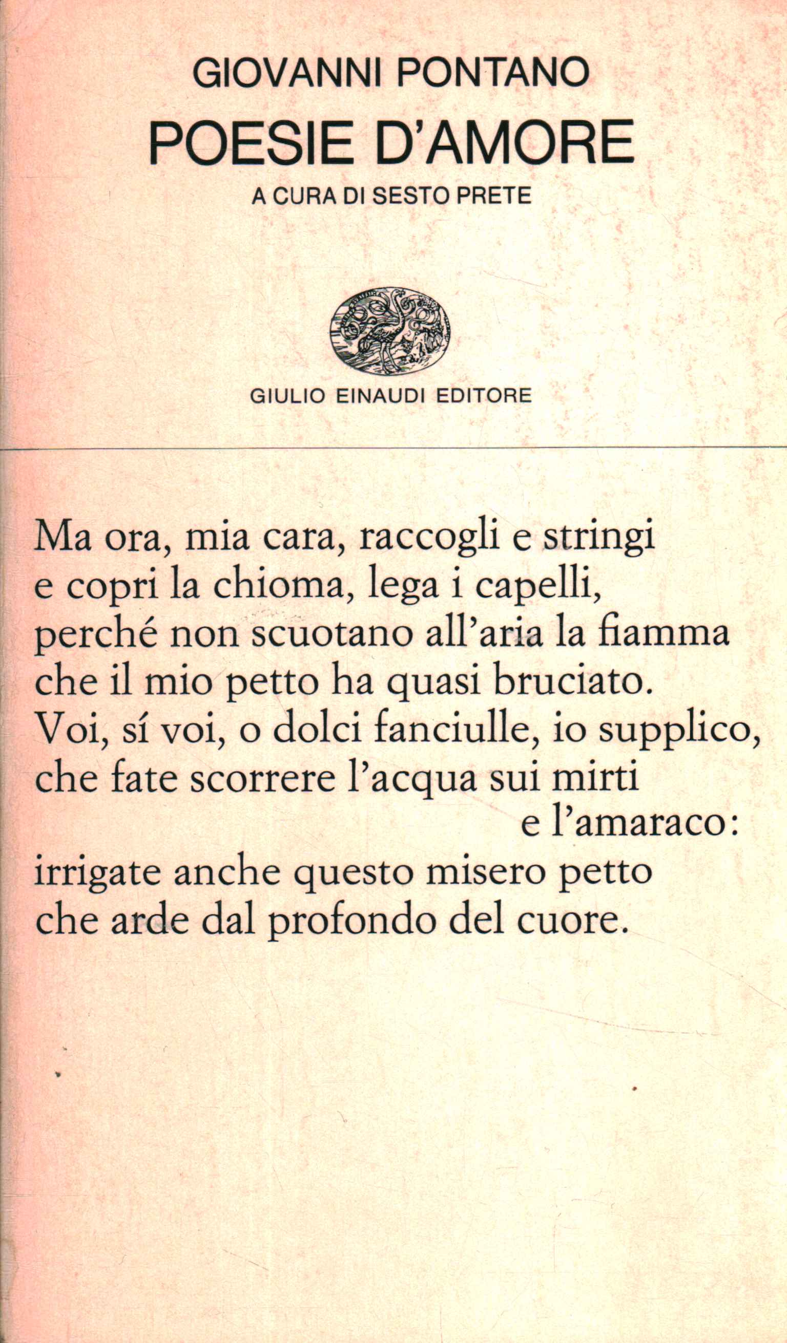 Poesia d'amore