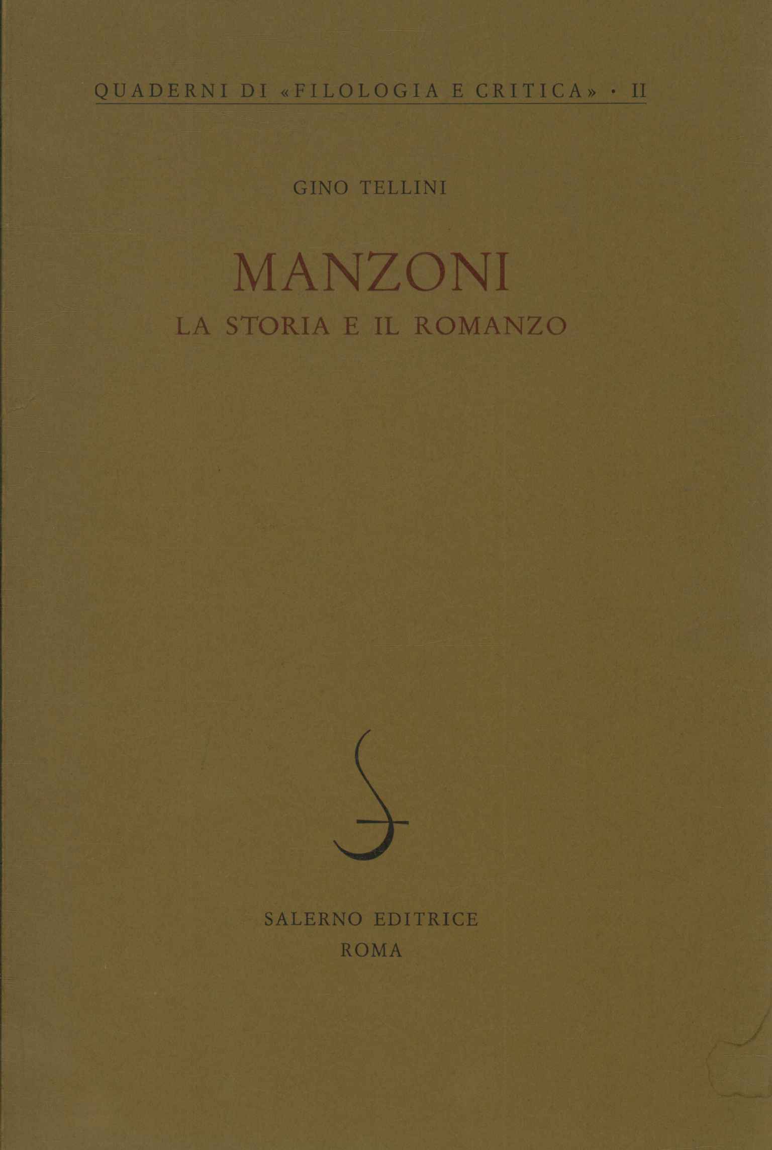 Manzoni the story and the novel