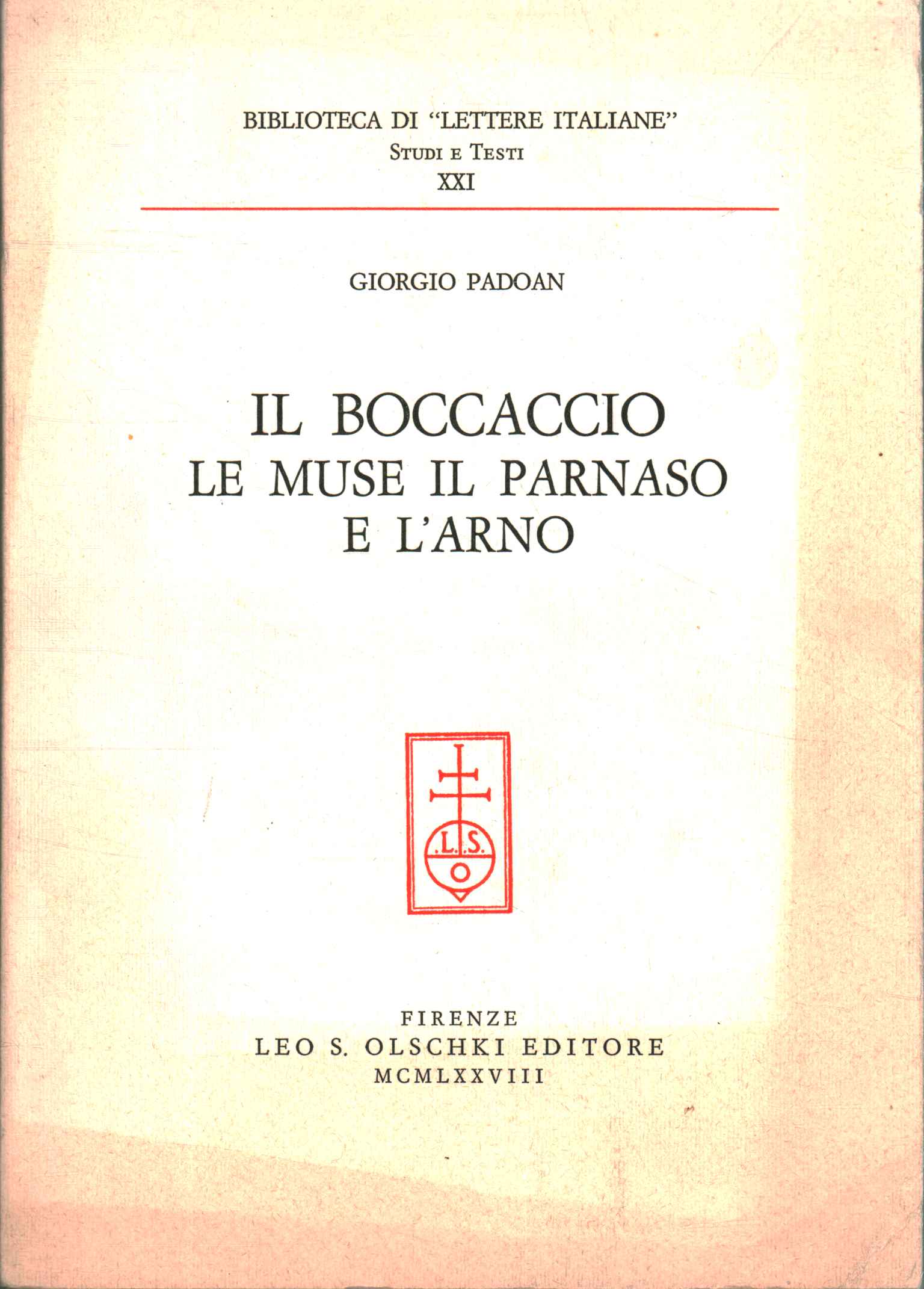 Boccaccio the muses the parnassus and the0