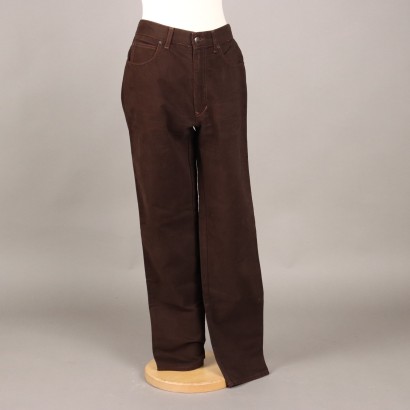 Fendi Pantalones Algodón Segunda Mano Talla 46 Italia