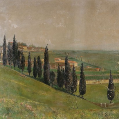 Dipinto di Arnaldo Annoni,Paesaggio collinare,Arnaldo Annoni,Arnaldo Annoni,Arnaldo Annoni,Arnaldo Annoni