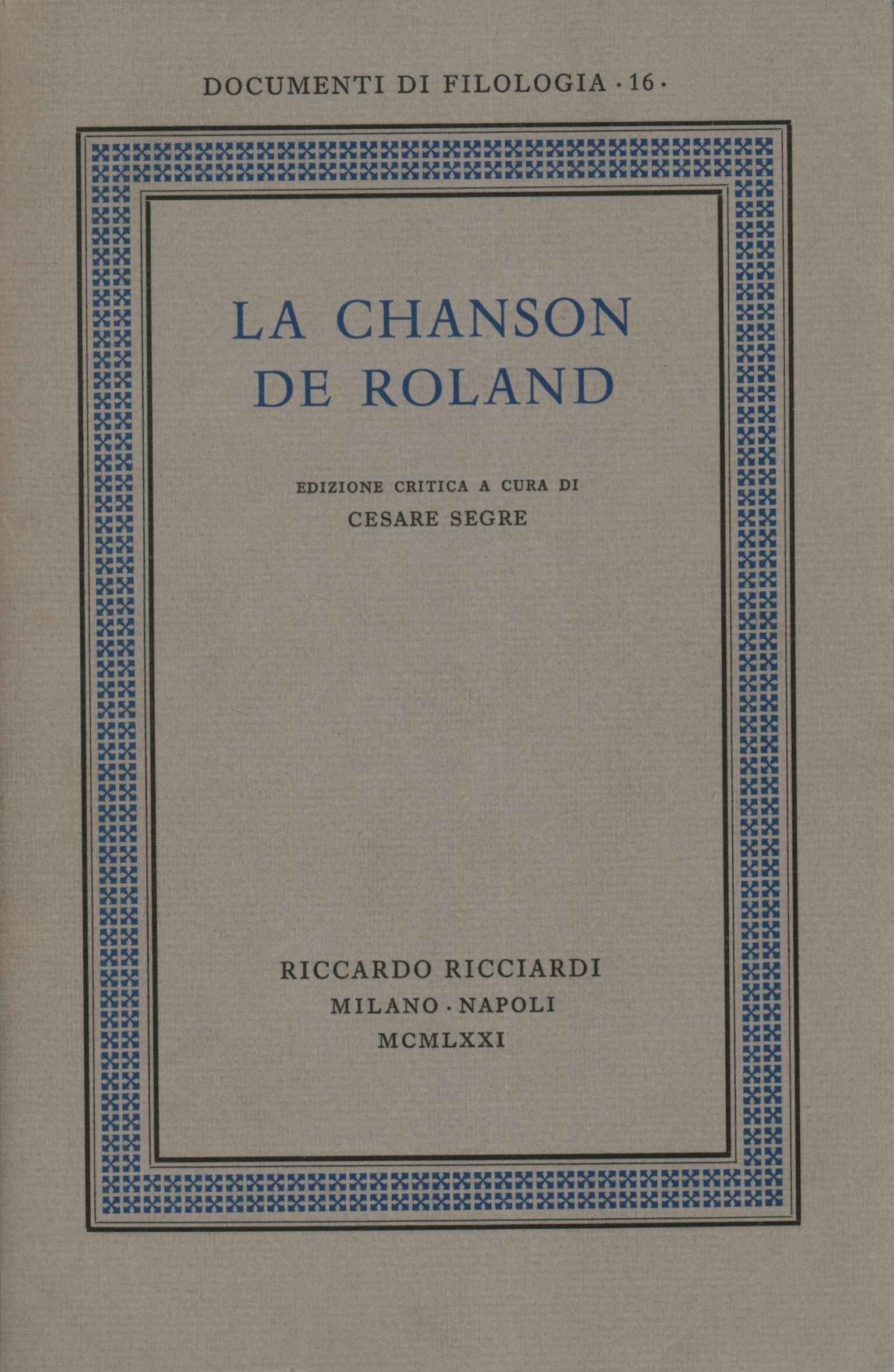 The Song of Roland