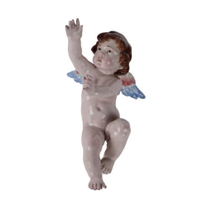 Putto en majolique