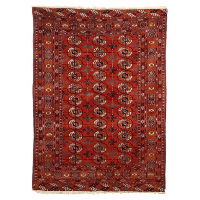 Tapis Bukhara Ancien Laine Noeud Fin Turkmenistan 180 x 132 cm