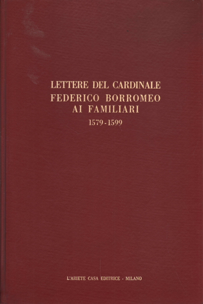 Cartas del Cardenal Federico Borromeo