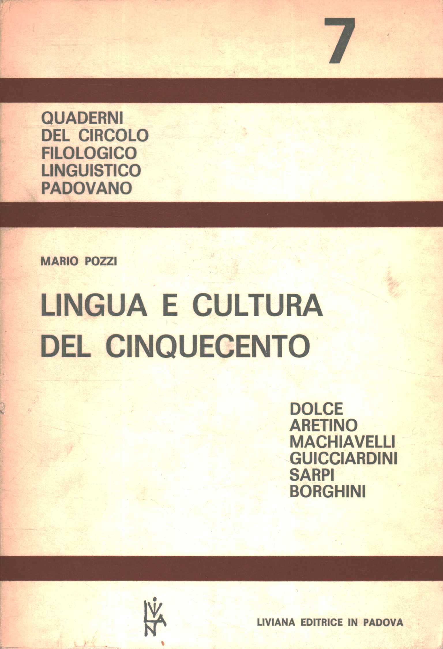 Lengua y cultura del siglo XVI.