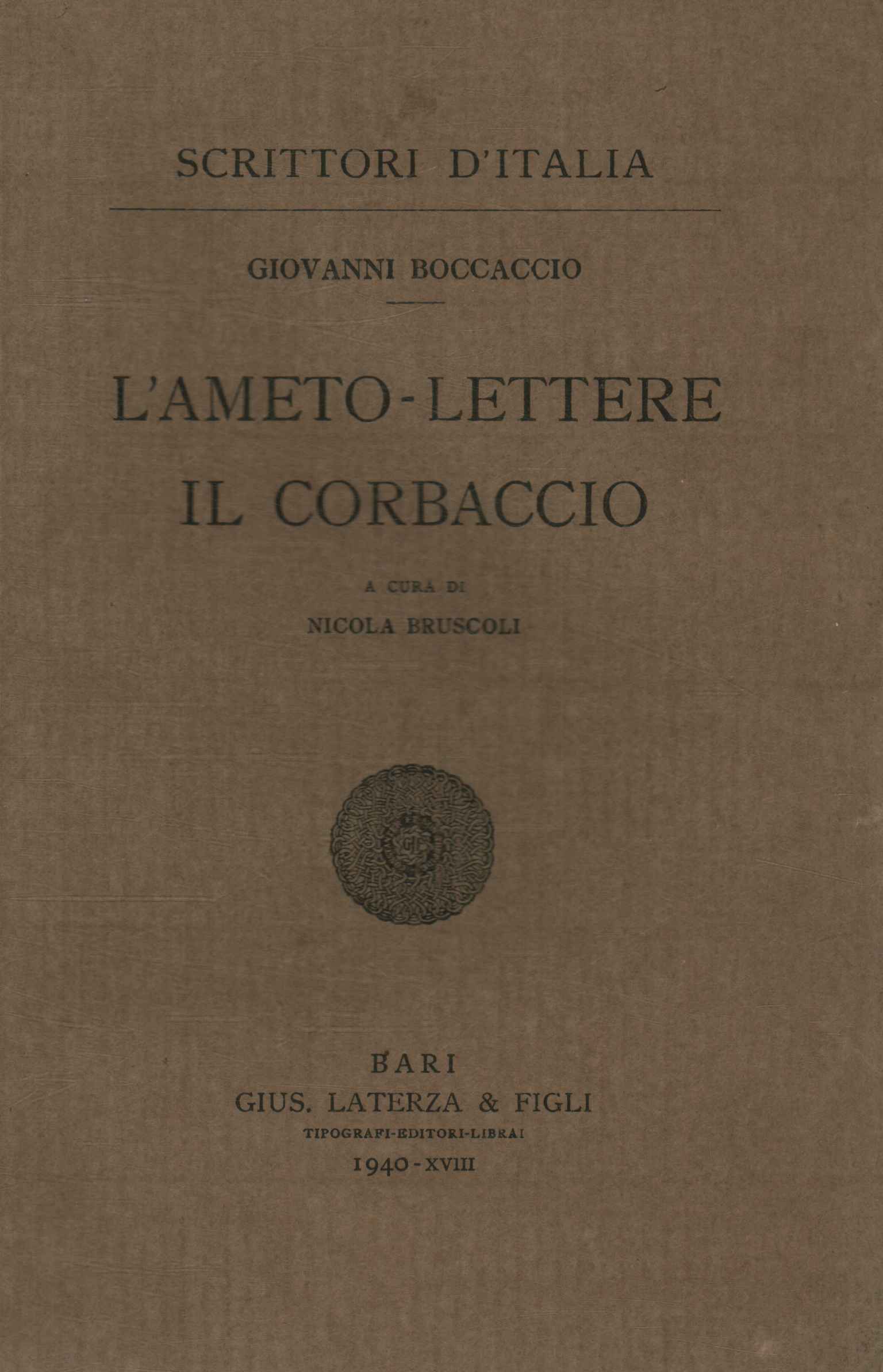 Améth. Courrier. Le corbacco, l'amétho. Courrier. Le dur à cuire