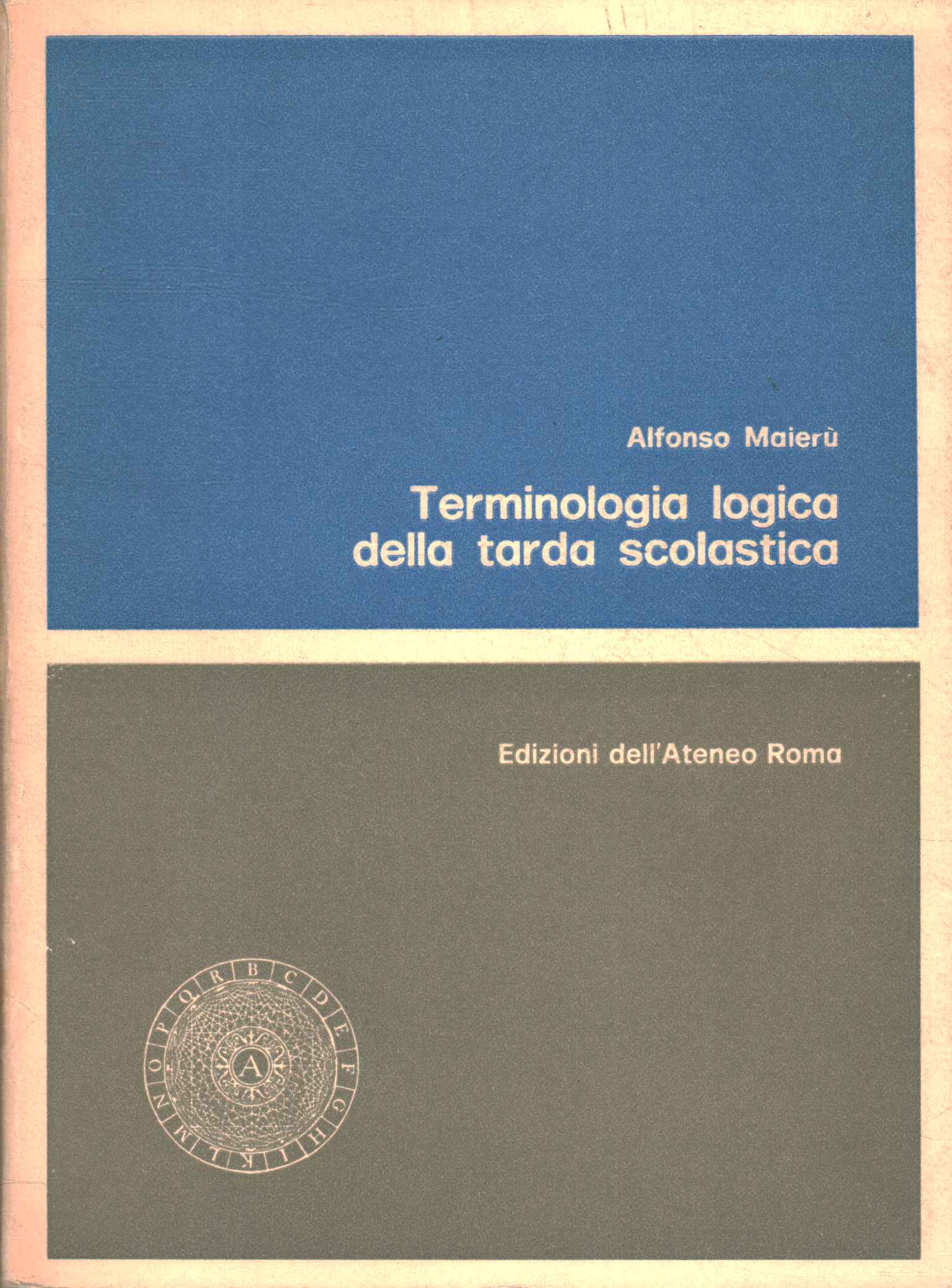 Terminologia Logica della tarda scolastica