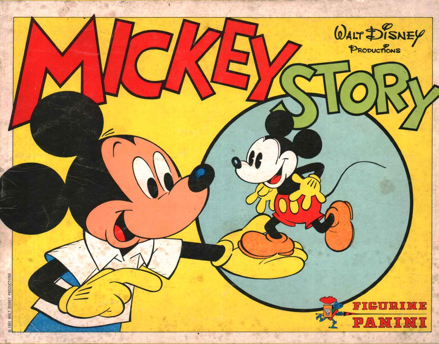 Album d'histoire de Mickey (sans autocollants)