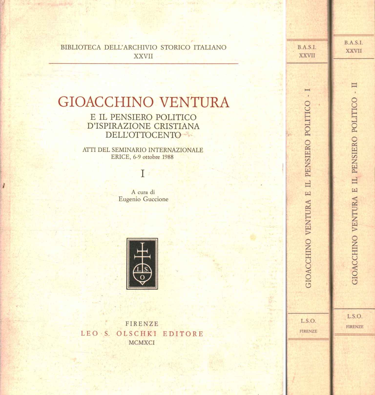 Gioacchino Ventura and political thought