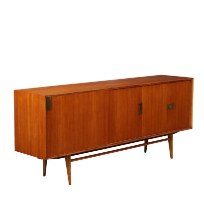 Buffet Bas Vintage Dassi Design Edmondo Palutari Teck Années 60