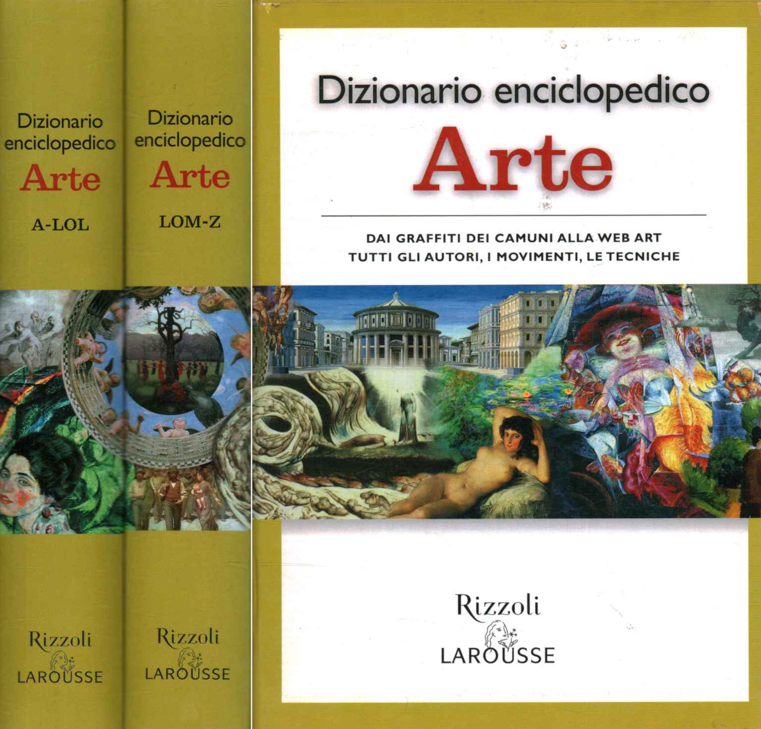 Dictionnaire encyclopédique de l'art (2 volumes)