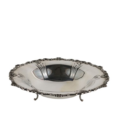 Centre de Table Ancien Castaudi & Gautero Argent Italie '900