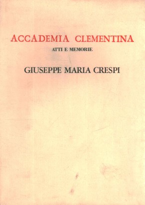 Accademia clementina - Atti e memorie - Giuseppe Maria Crespi