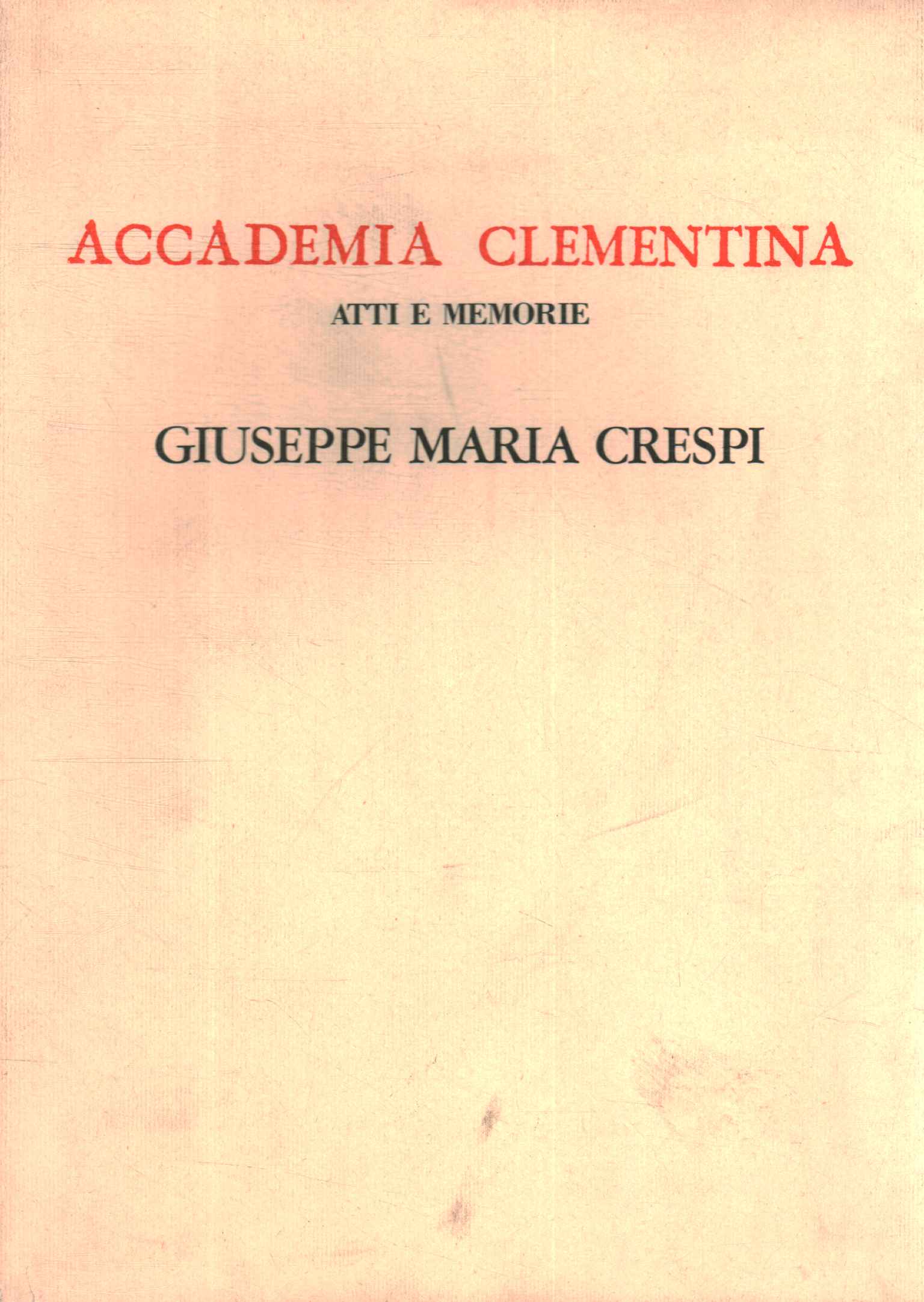 Accademia clementina - Atti e memorie