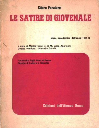 Le satire di Giovenale