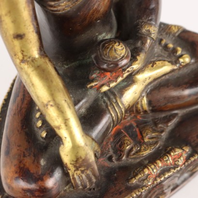 Buddha Shakyamuni in Bronzo