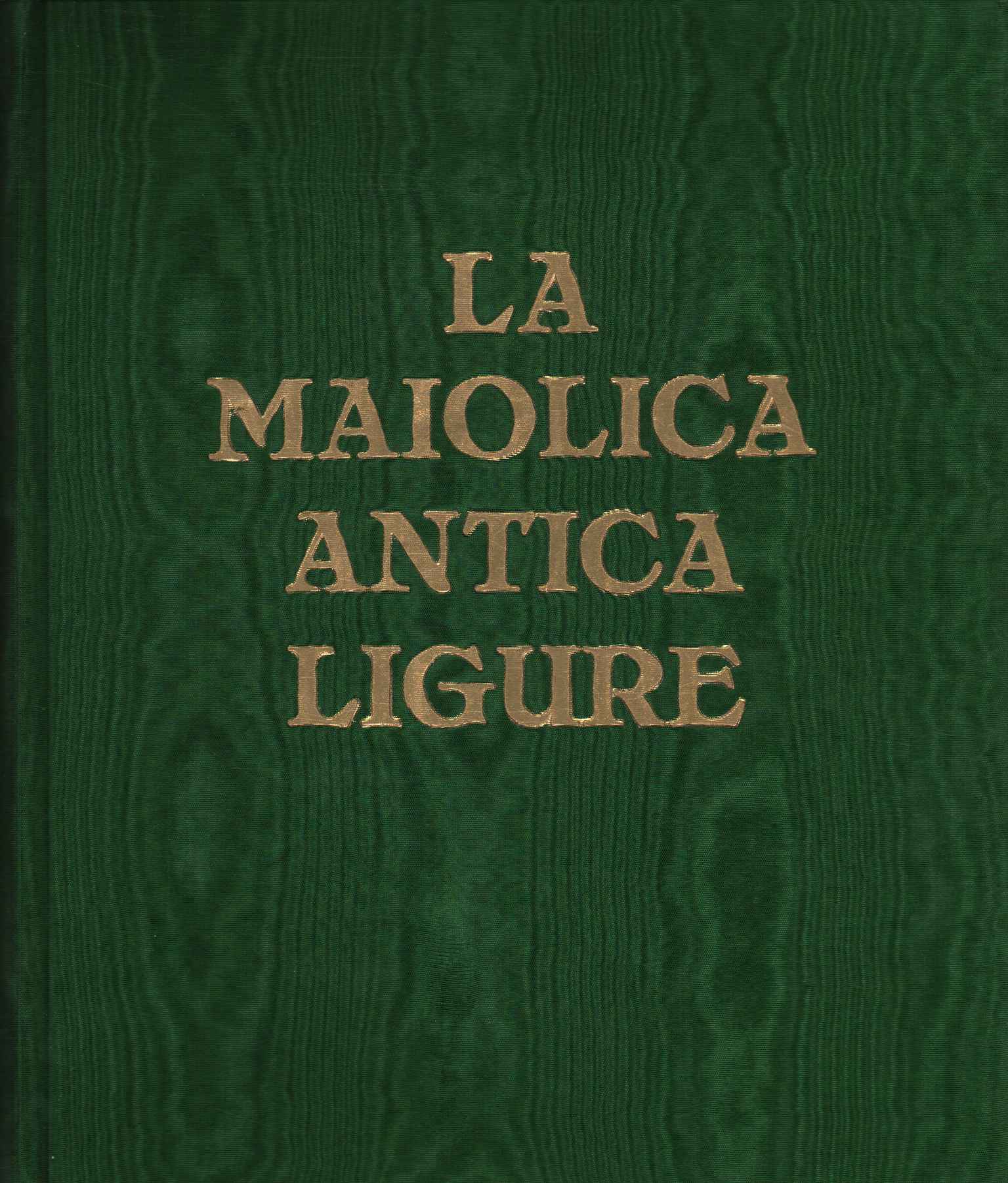 Mayólica de Liguria antigua