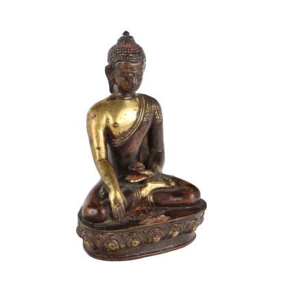 Bouddha Shakyamuni en bronze