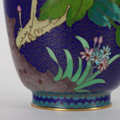 Vase cloisonné