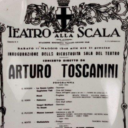 Piattino Teatro alla Scala Piero Fornase,Piero Fornasetti,Piero Fornasetti,Piero Fornasetti,Piero Fornasetti