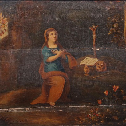 Santa Magdalena Penitente, Pintura de Santa Magdalena Penitente