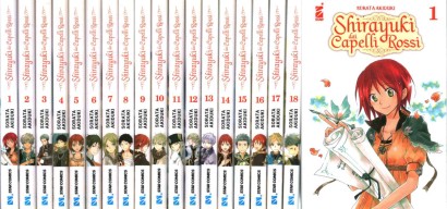Shirayuki dai capelli rossi (18 Volumi)