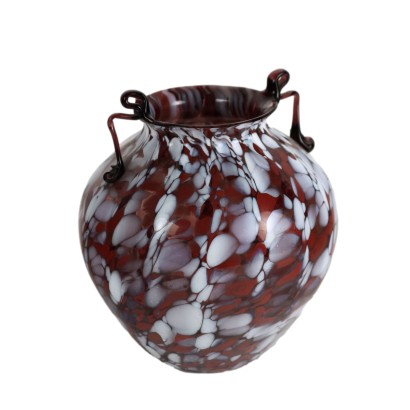 Blown Glass Vase Fratelli Toso