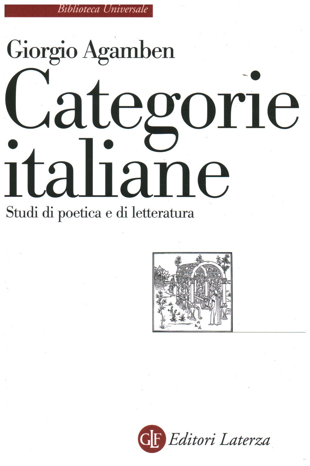 Italian Categories. Poetics Studies and%2