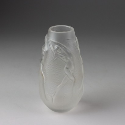 Vaso Monofiore Lalique Modello Ninfe