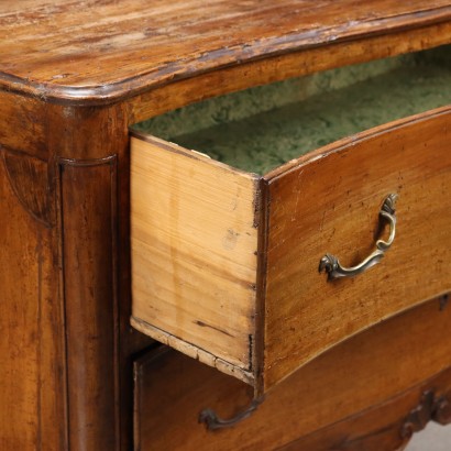 Chest of Drawers, Walnut Chest of Drawers