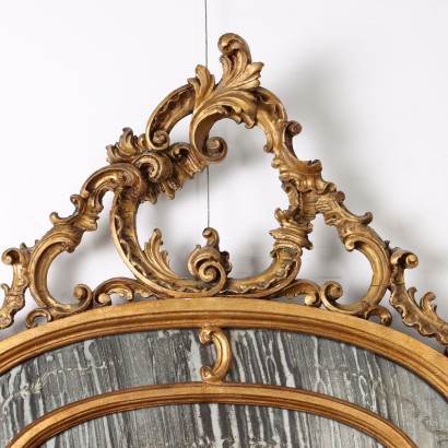 Golden Mirror,Rococo Style Golden Mirror