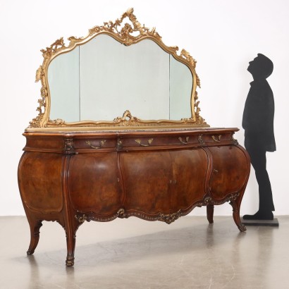 MEUBLES DE CHAMBRE AVEC MIROIR, Buffet de style baroque