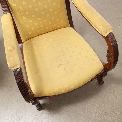 2 ARMCHAIRS, Pair of Louis Philippe Armchairs