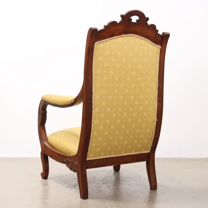 2 SILLONES, Par de sillones Louis Philippe