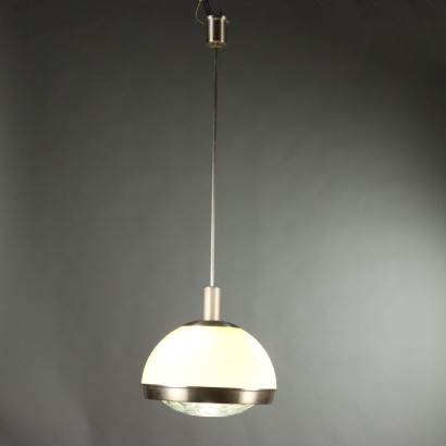 Lumi Lamp Vintage Design Pia Guidetti Crippa Aluminium 1960s