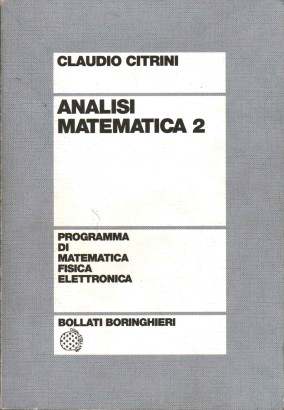 Analisi matematica 2