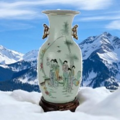 Porcelain Baluster Vase