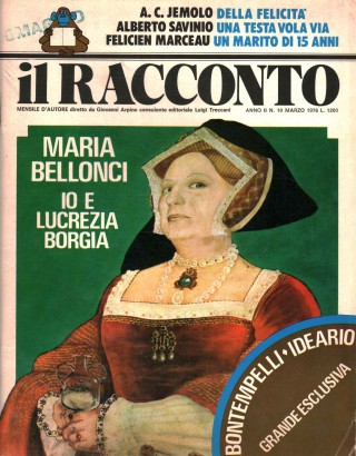 Il racconto. Mensile d'autore. Anno II n. 10 marzo 1976