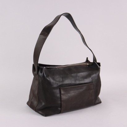 Brunello Cucinelli Bag Second Hand Leather 3 Pockets Italy