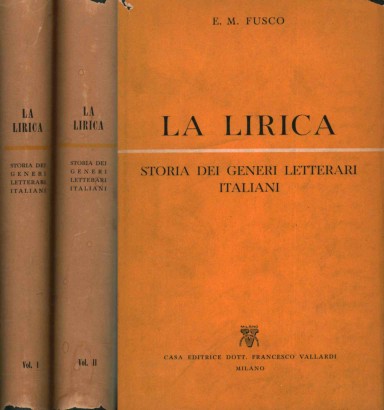 La lirica (2 Volumi)