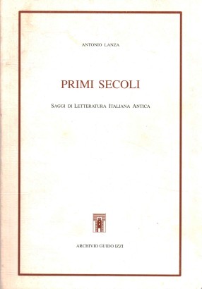 Primi secoli