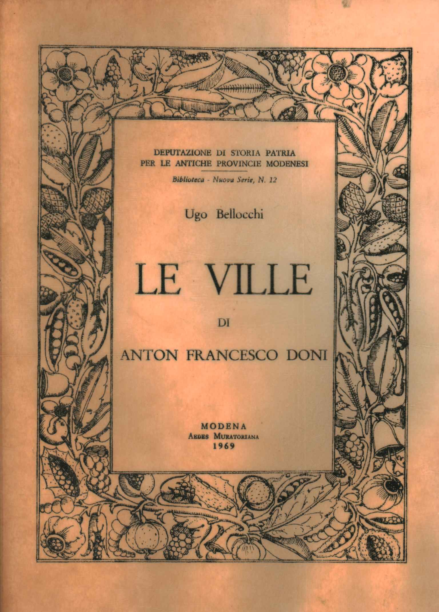 Las villas de Anton Francesco Doni