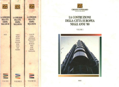 La costruzione della città europea negli anni '80 (3 Volumi)