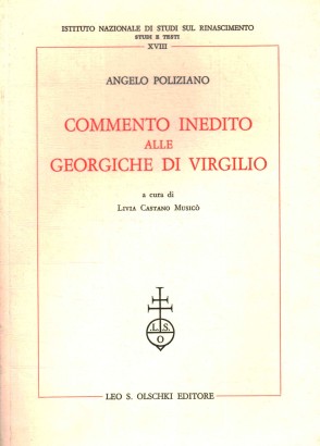 Commento inedito alle Georgiche di Virgilio