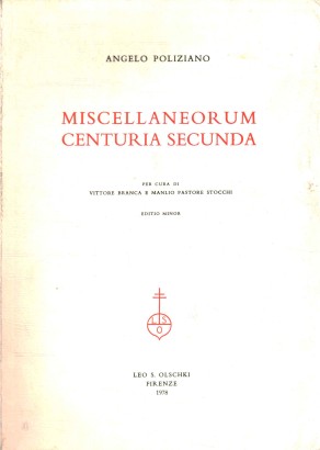 Miscellaneorum centuria secunda