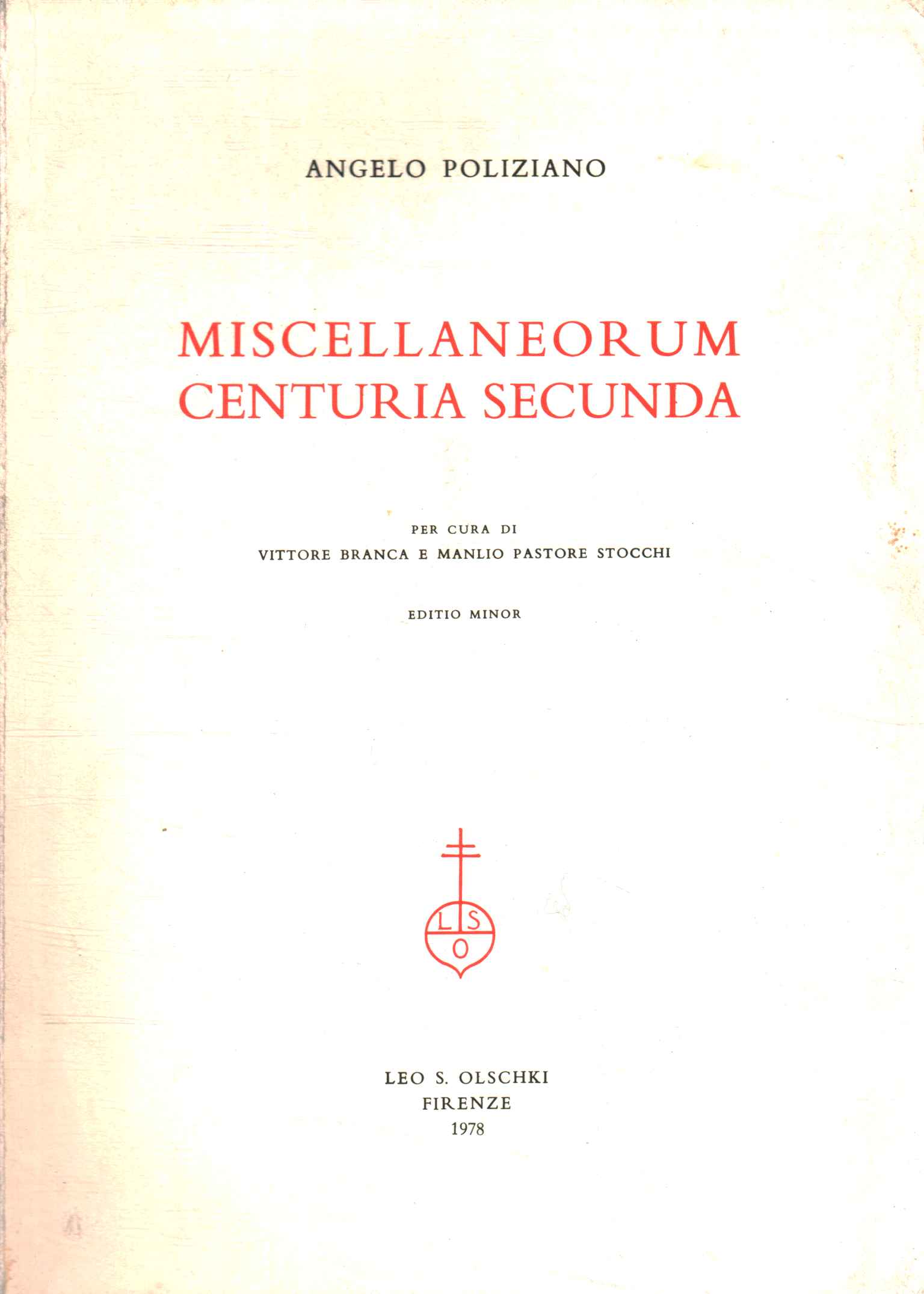 Miscellaneorum centuria secunda